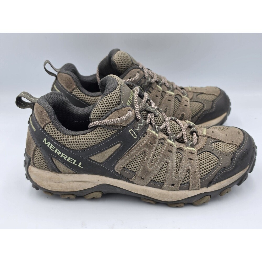 Merrell Accentor 3 Hiking Shoes Womens Size 8 Brown Mesh Trail Sneakers